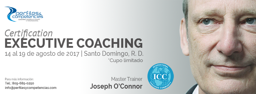 Coaching Ejecutivo con Joseph O’Connor en agosto – Rep. Dominicana