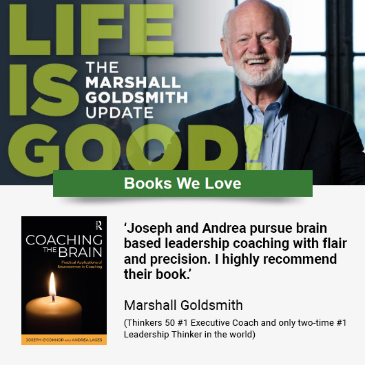 Coaching the Brain: escolha da semana na newsletter de Marshall Goldsmith