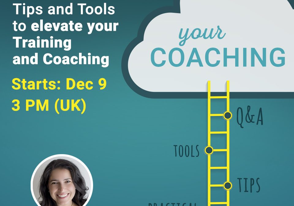 Curso Online: Tips and Tools to elevate your Training and Coaching