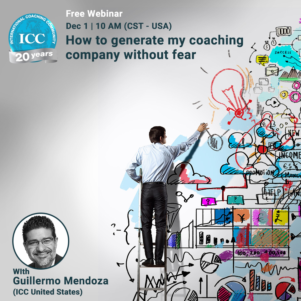 Free webinar: How to generate my coaching company without fear (2nd edition)