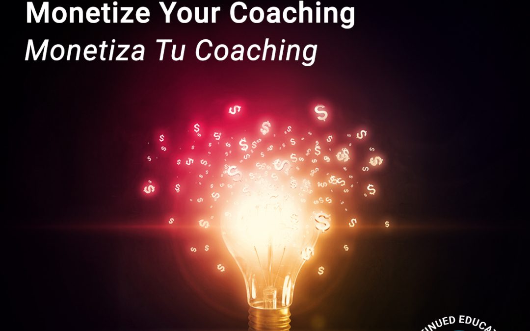 Webinar ICC Academy: Monetize your Coaching, con Guillermo Mendoza (US/MX)