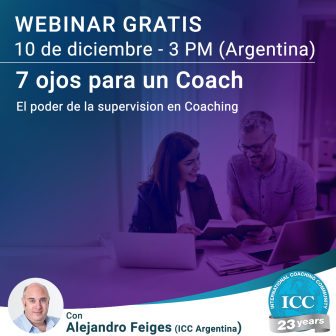 Free Webinar: 7 Ojos para un Coach