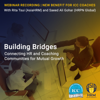 Gravação de Webinar: Building Bridges – Connecting HR and Coaching Communities for Mutual Growth