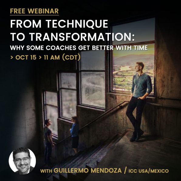 ICC Academy Free Webinar: From Technique to Transformation – Why some coaches get better with time