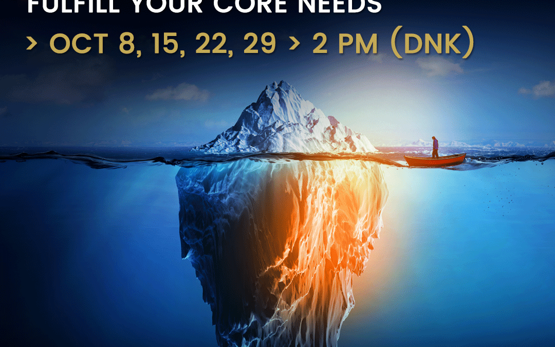 CURSO ONLINE: An easy way to learn and fulfill your core needs